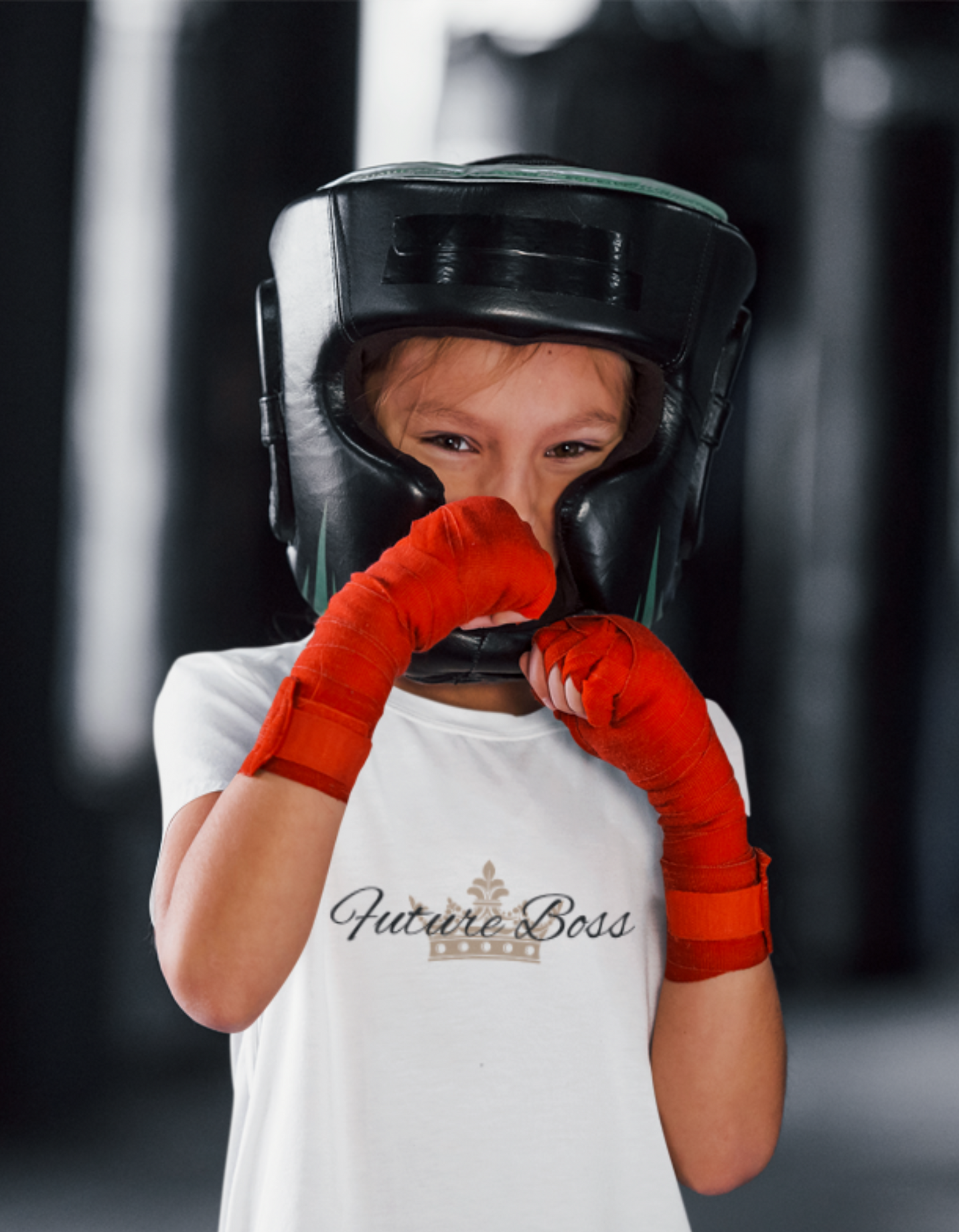 Kids Future Boss Girl Heavy Cotton™ Tee