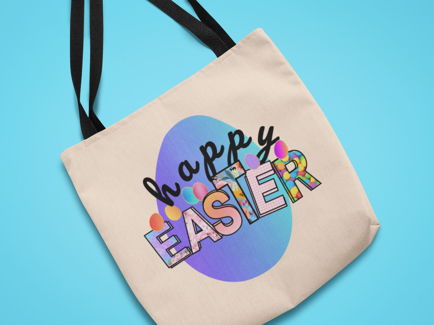 🐰 Happy Easter Tote Bag