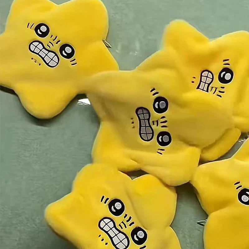 Angry Starfish Jumping Plush Toy