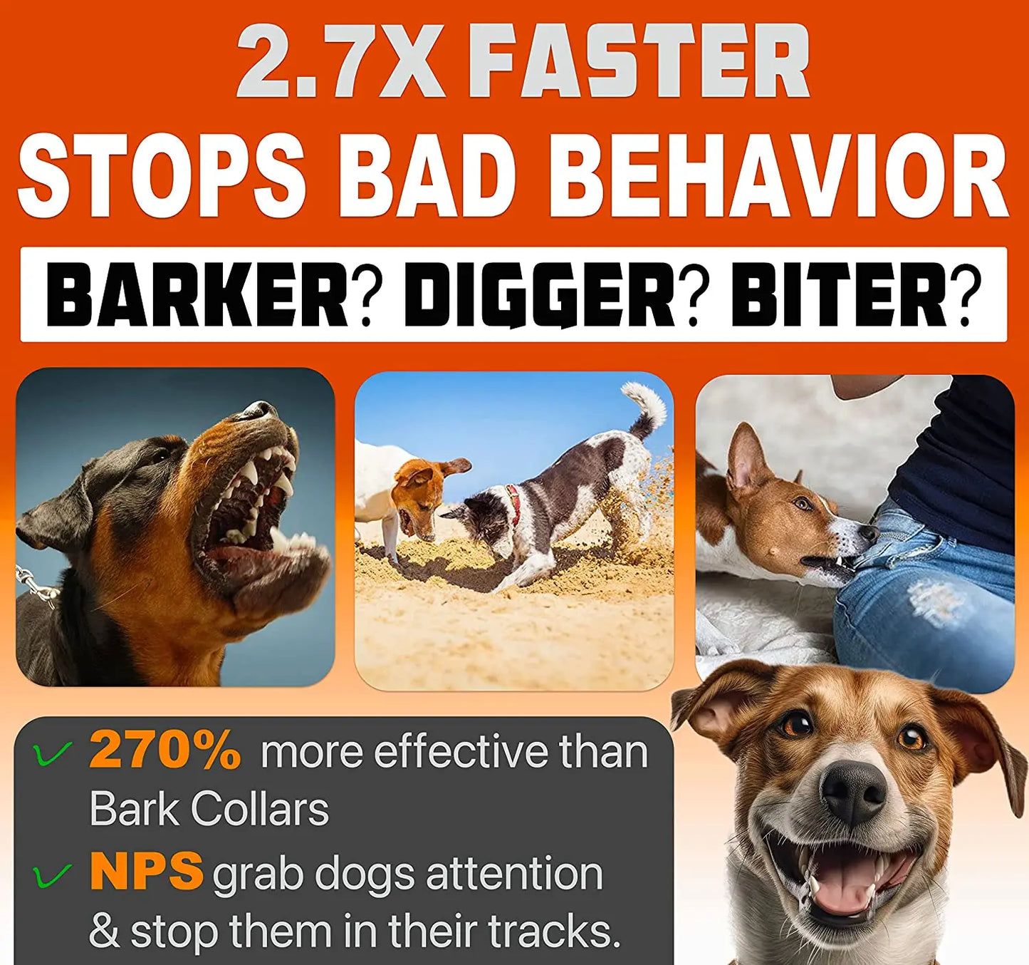 Dog Deterrent Ultrasonic Training Device