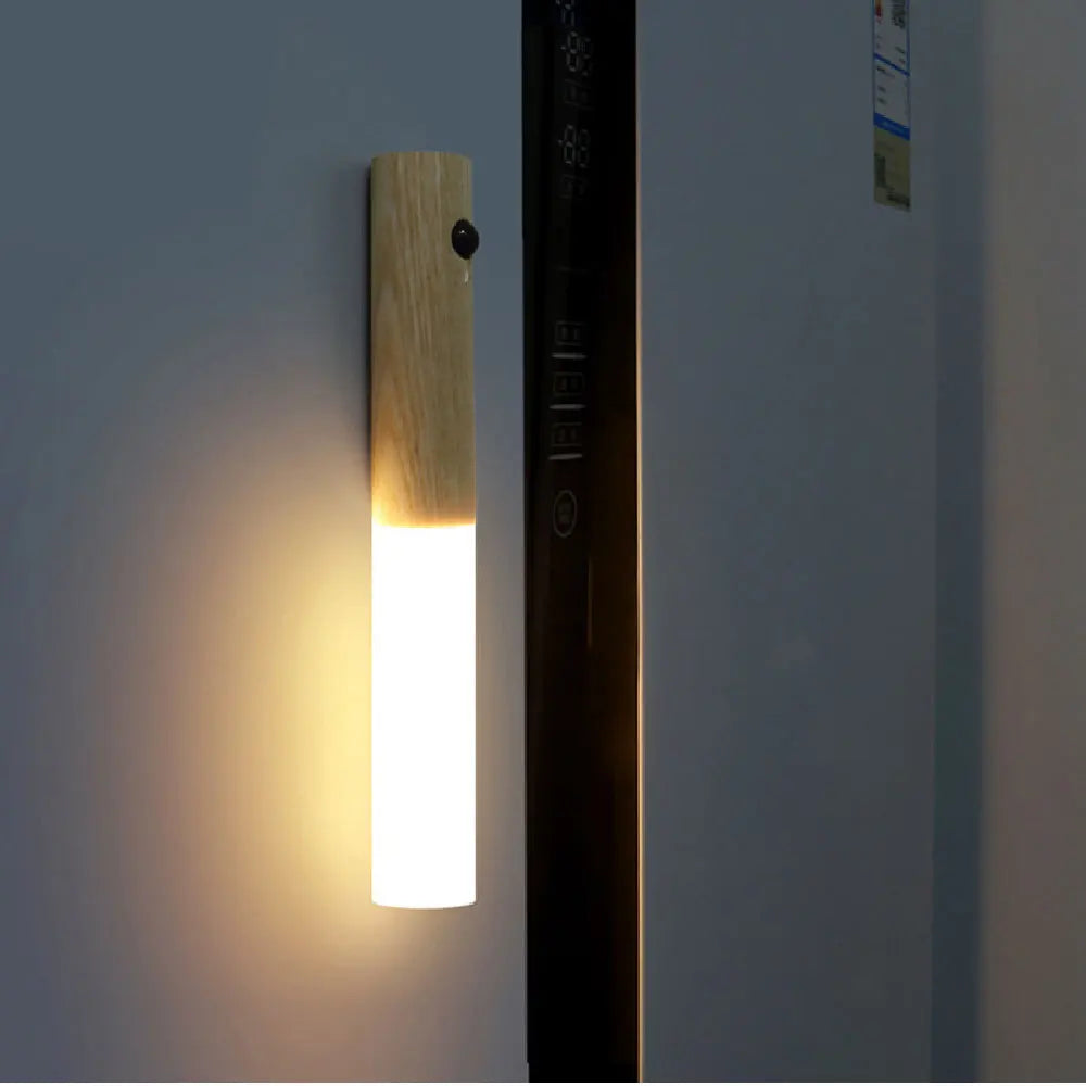 LED Wood Night Light with USB
