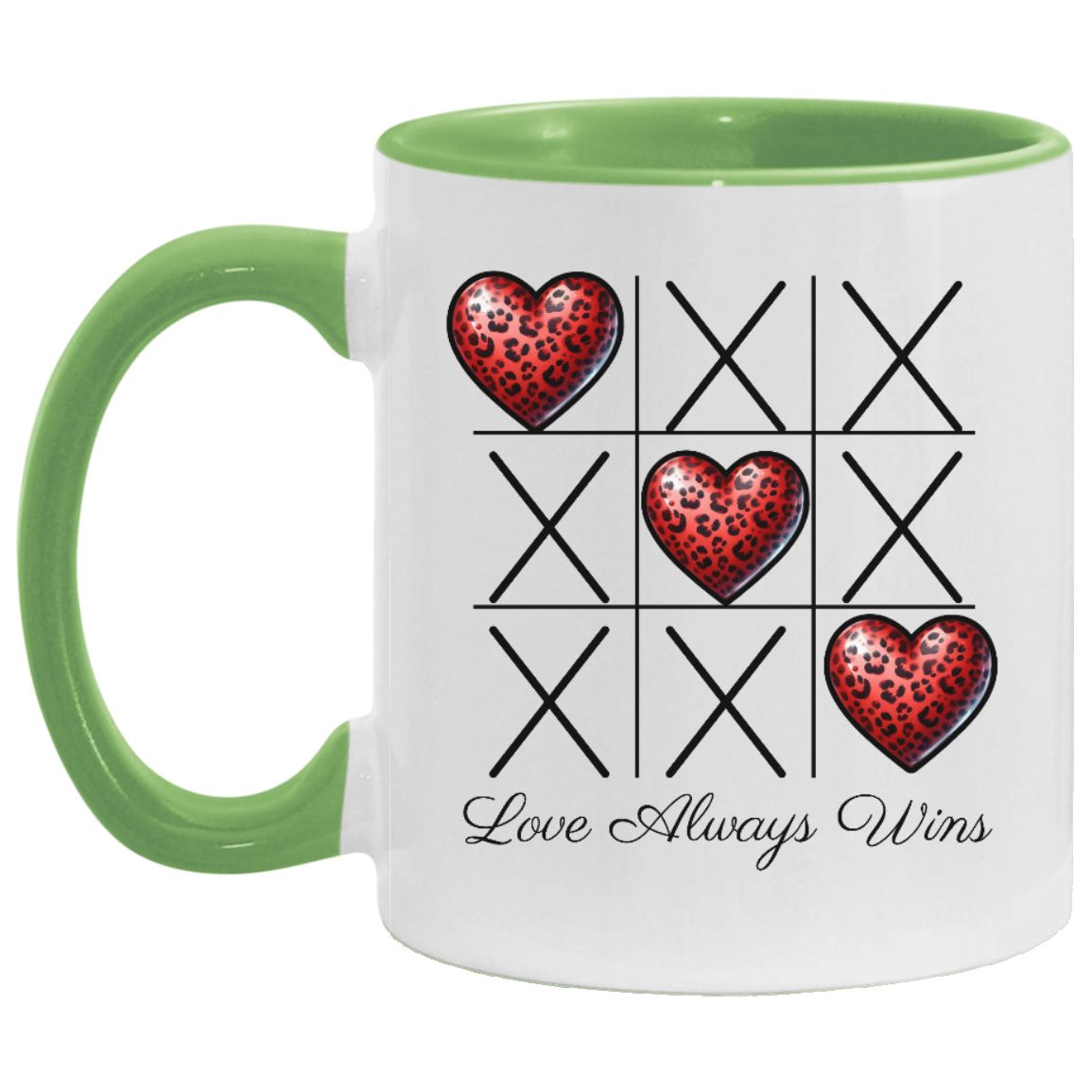 Love Always Wins 11oz, Accent Mug