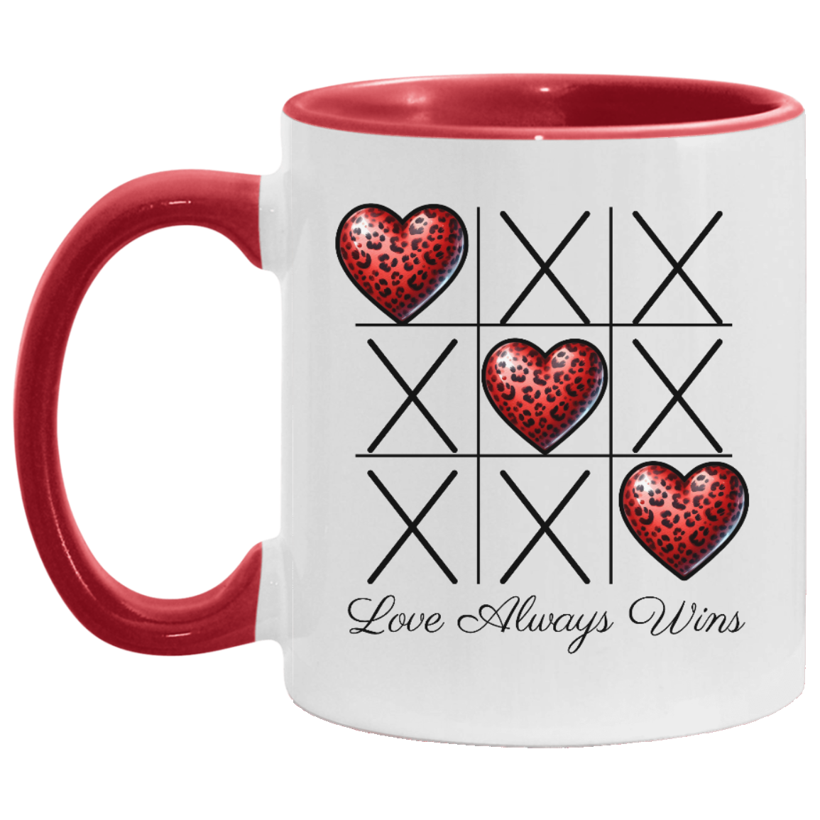 Love Always Wins 11oz, Accent Mug