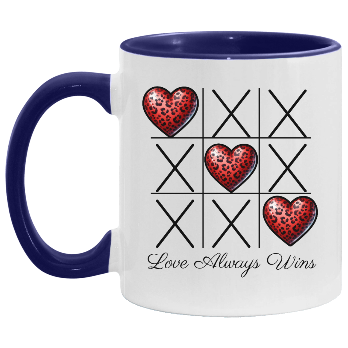 Love Always Wins 11oz, Accent Mug