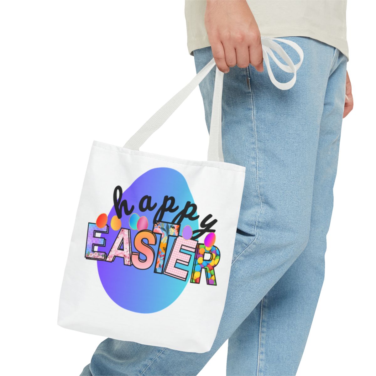 🐰 Happy Easter Tote Bag