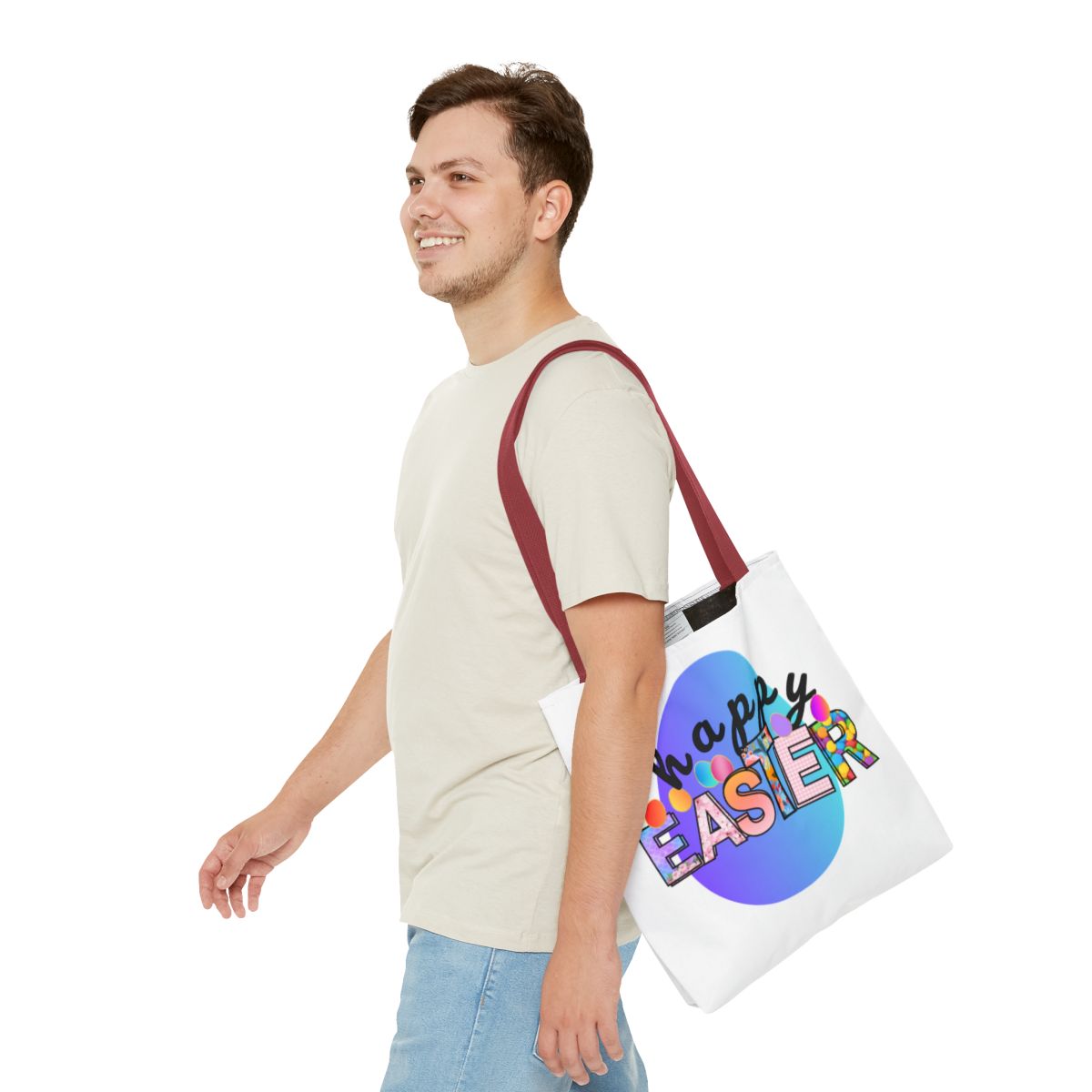 🐰 Happy Easter Tote Bag