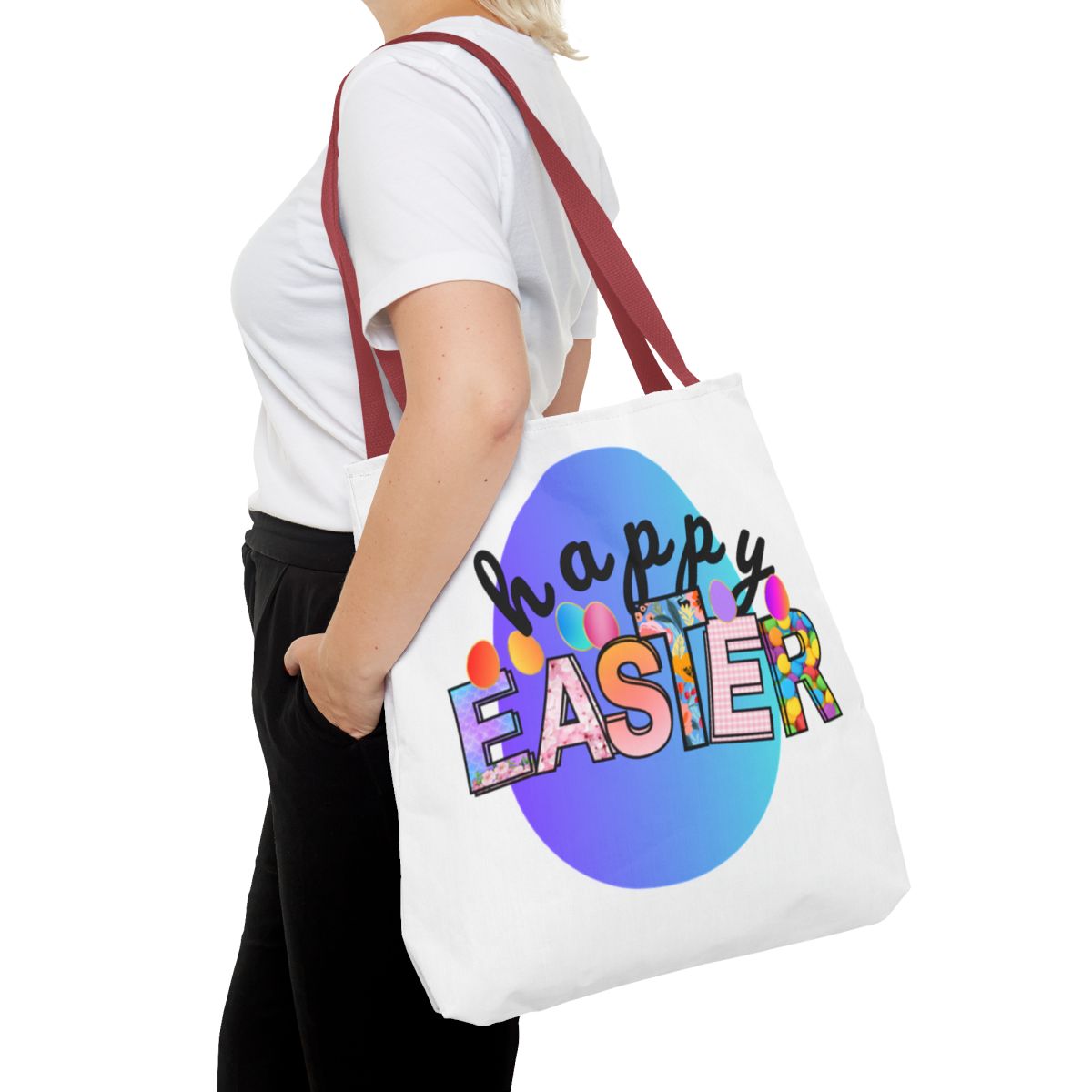 🐰 Happy Easter Tote Bag