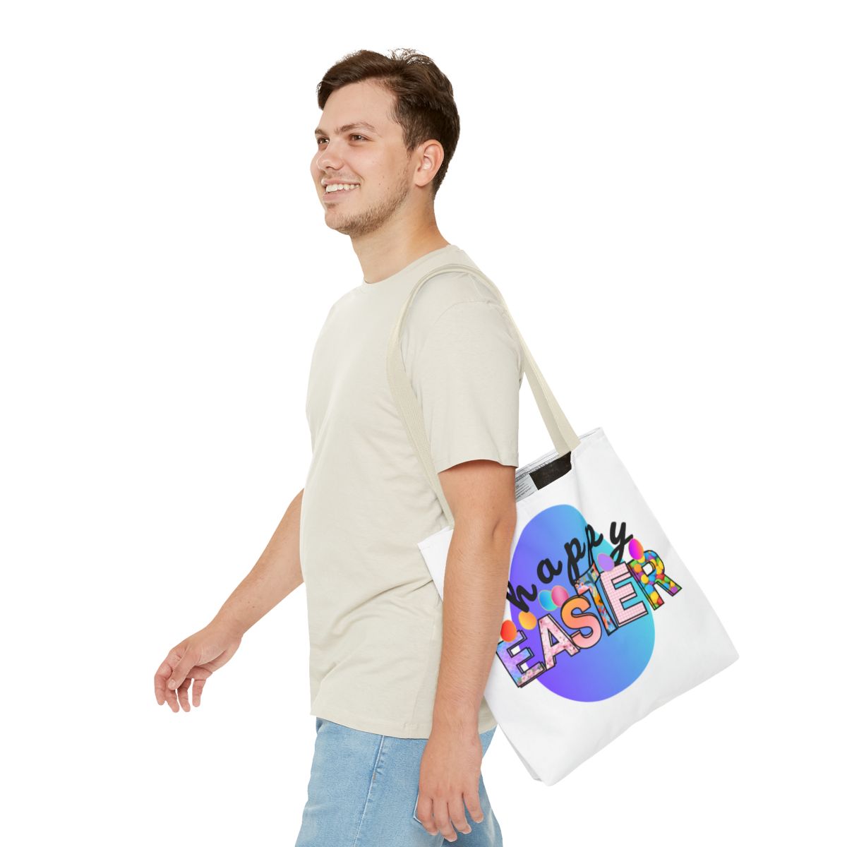 🐰 Happy Easter Tote Bag