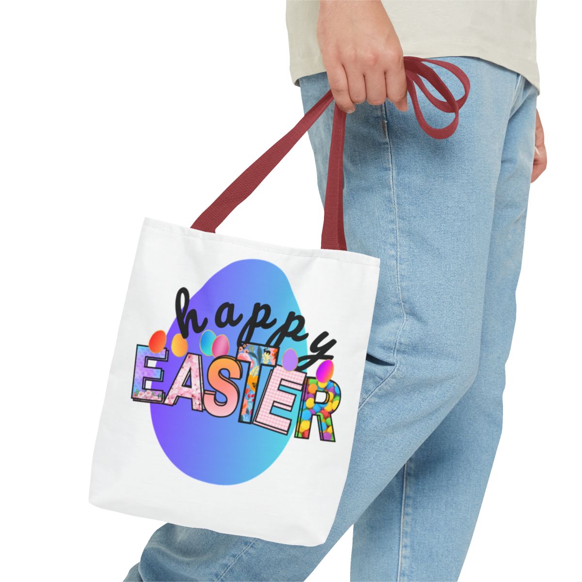🐰 Happy Easter Tote Bag