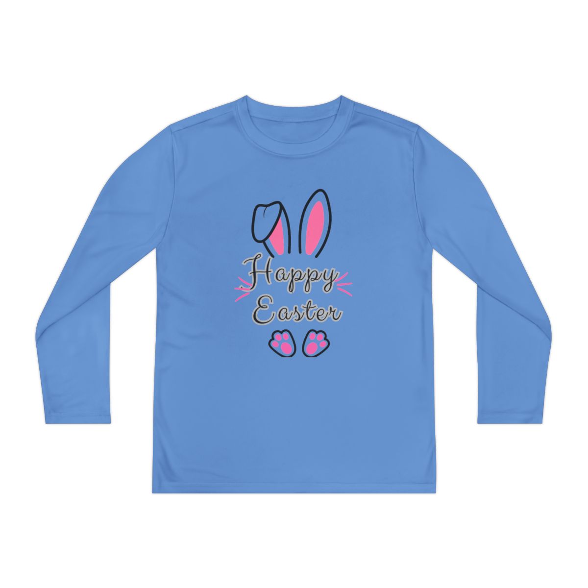 Happy Easter Youth Long Sleeve Competitor Tee