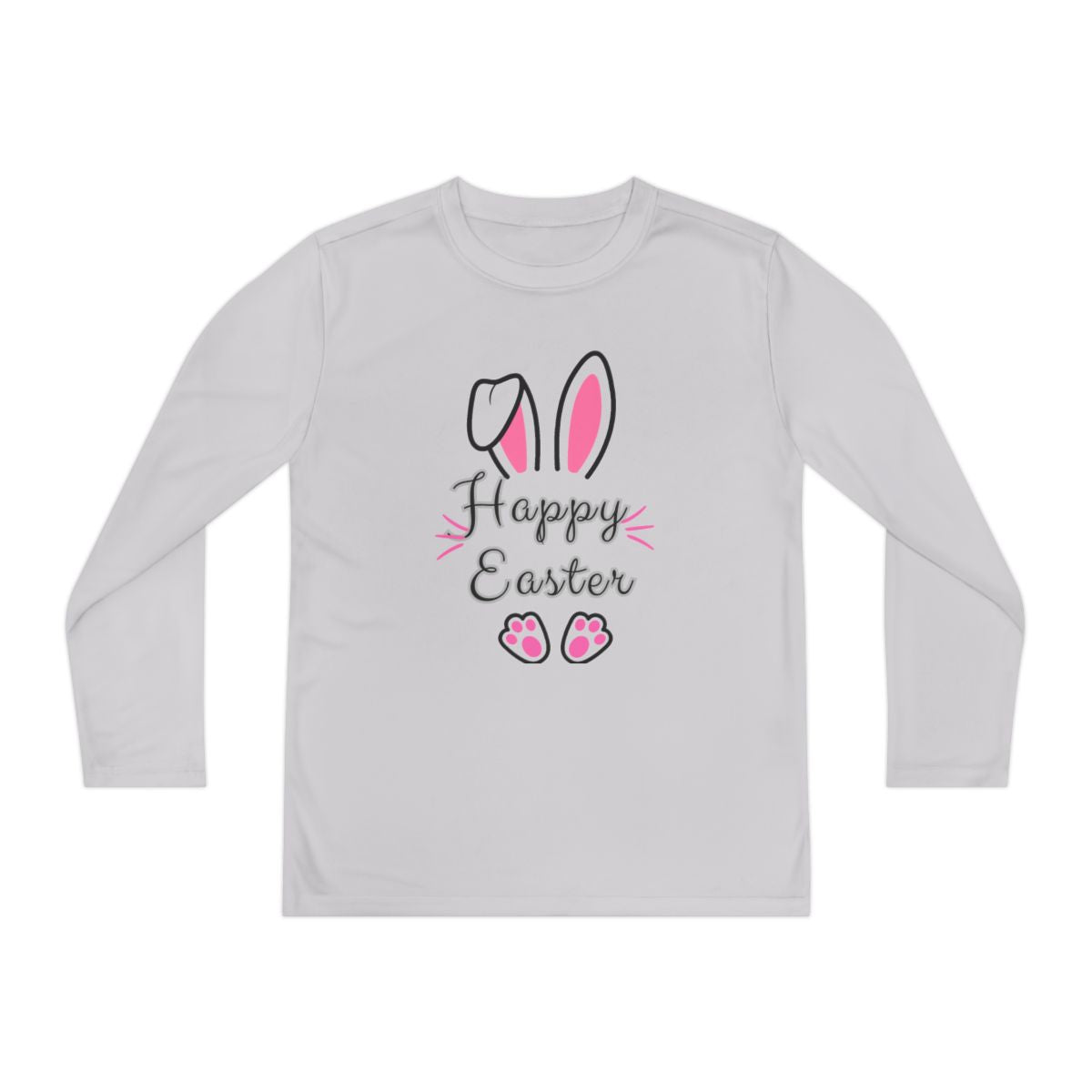 Happy Easter Youth Long Sleeve Competitor Tee