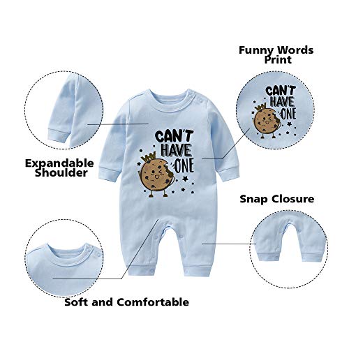 Baby Twins Bodysuits Cookie Milk Infant Baby Clothes Unisex Twin Baby Rompers Cute Outfits With Hat