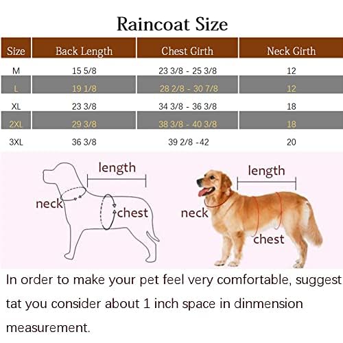 Dog Raincoat Adjustable - Pet Dinosaurs Water Proof Clothes Lightweight Rain Jacket Poncho Hoodies with Strip Reflective Blue