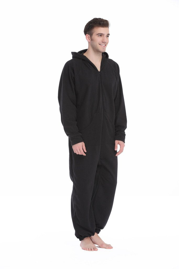 XMAS Women's & Men's Hooded Fleece Onesies One-Piece Pajamas