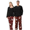 Black/Buffalo Plaid-red Deer Womens