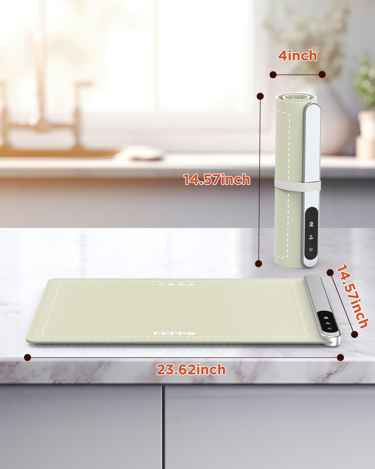 Food Warming Mat, Upgrade High-tech Graphene Heating Film,