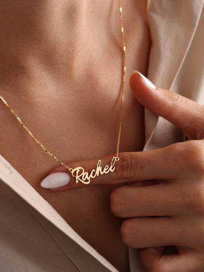 Exquisite Customizable Noble Name Necklace