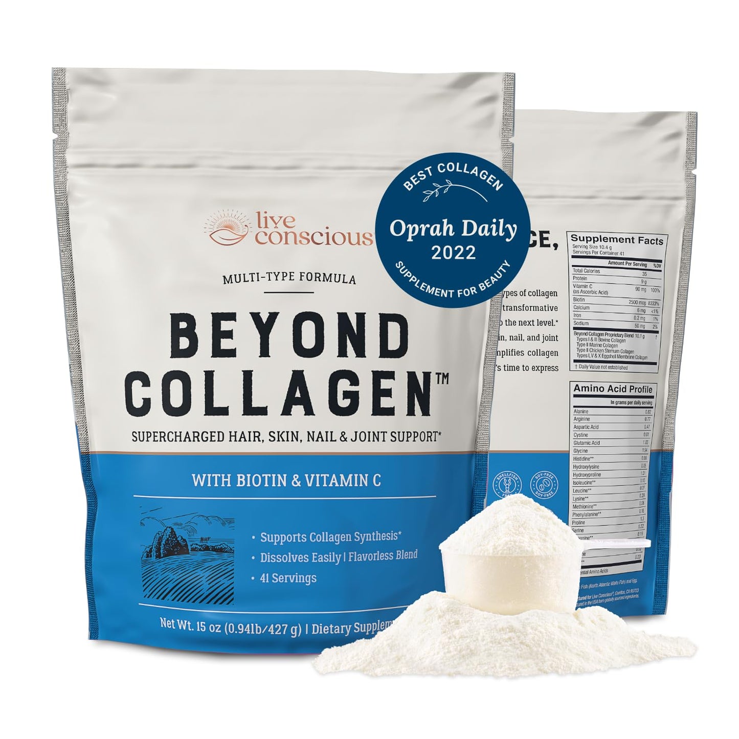 Live Conscious Beyond Collagen Multi Collagen Powder