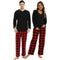 Black/Buffalo Plaid-red Mens