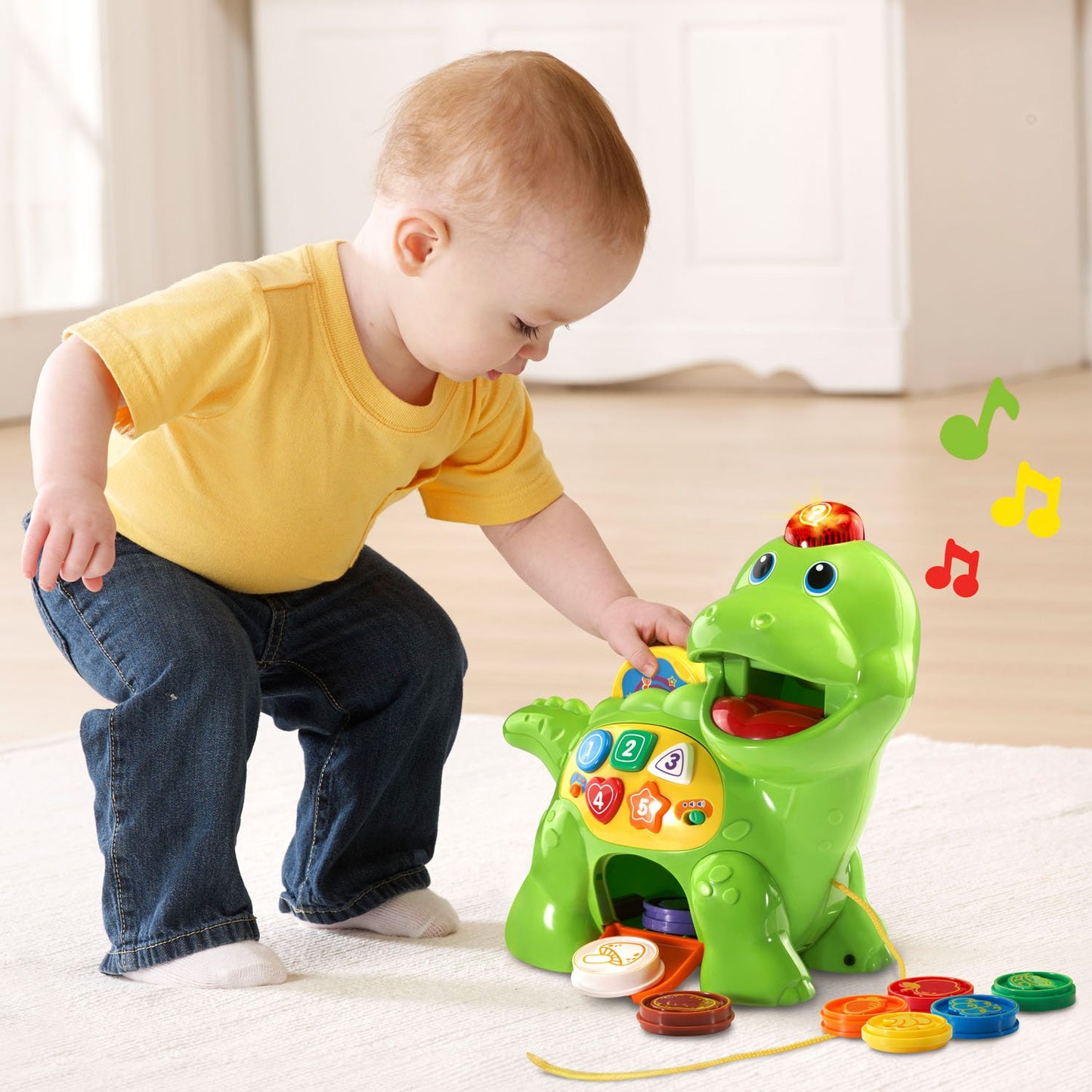 VTech Chomp and Count Dino, Green