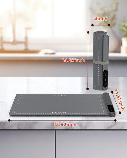 Food Warming Mat, Upgrade High-tech Graphene Heating Film,