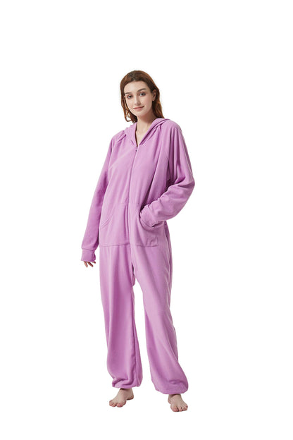 XMAS Women's & Men's Hooded Fleece Onesies One-Piece Pajamas