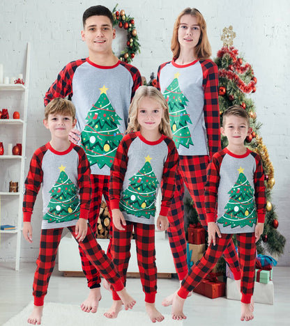 Christmas Family Matching Reindeer Pajamas Holiday Pajamas Snowman Sleepwear Christmas Pjs