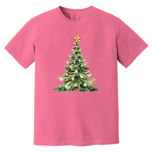 Christmas Heavyweight Garment-Dyed T-Shirt