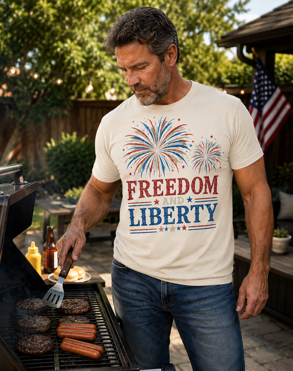 Unisex Freedom and Liberty T-Shirt