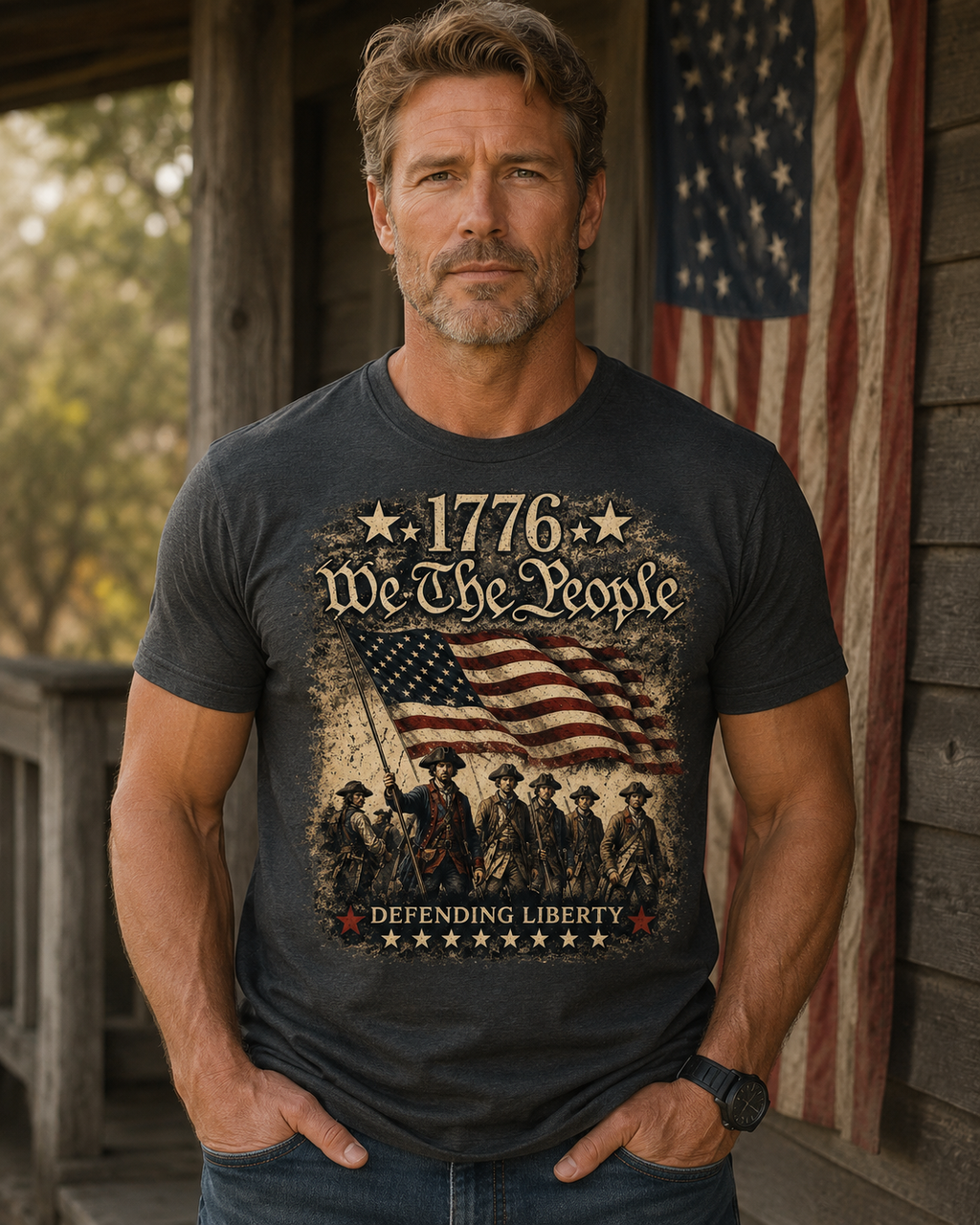 We The People Unisex Heavy Cotton Tee