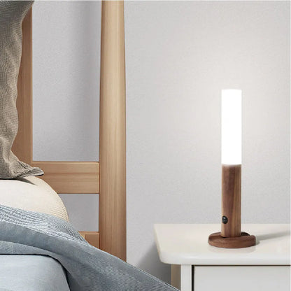 LED Wood Night Light with USB