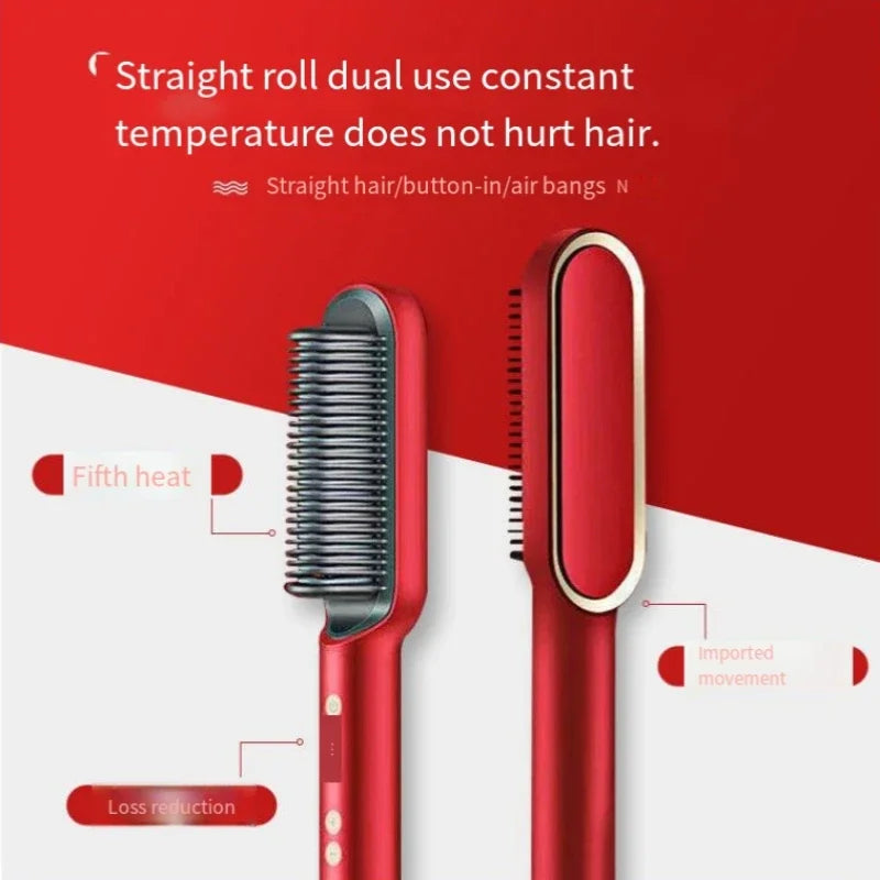 3 In1  Professional Quick Heated Electric Hot Comb