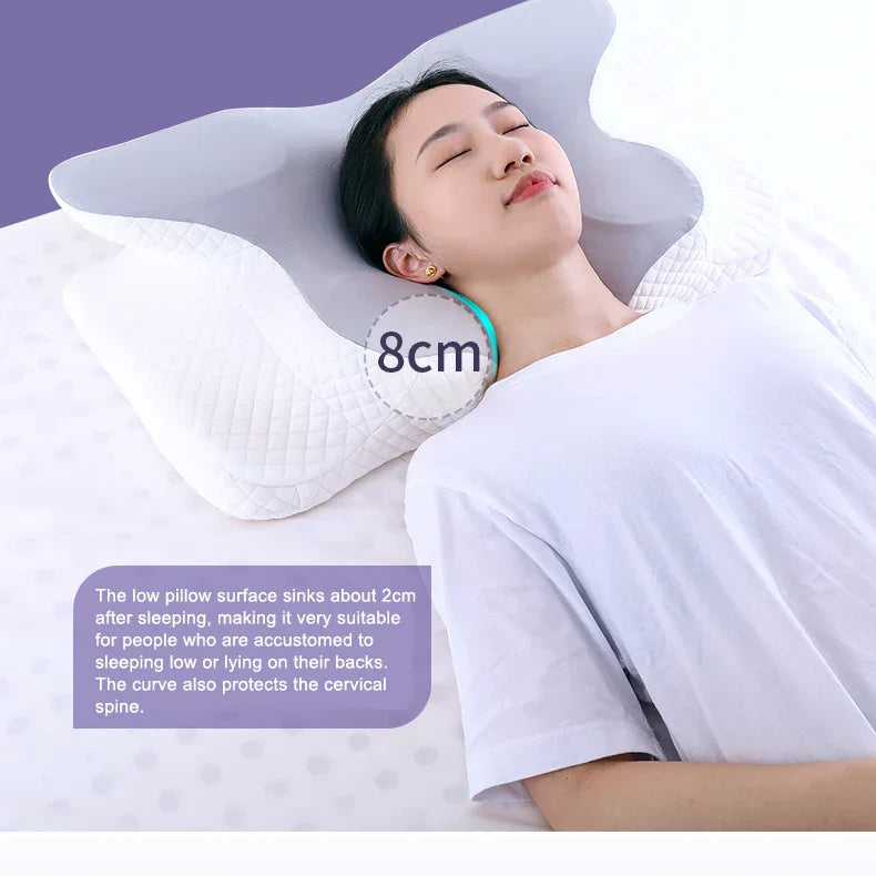 Memory Foam Cervical Butterfly Pillow