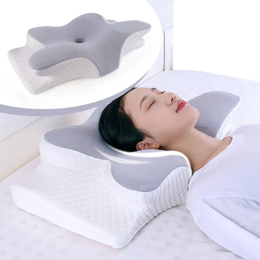 Memory Foam Cervical Butterfly Pillow