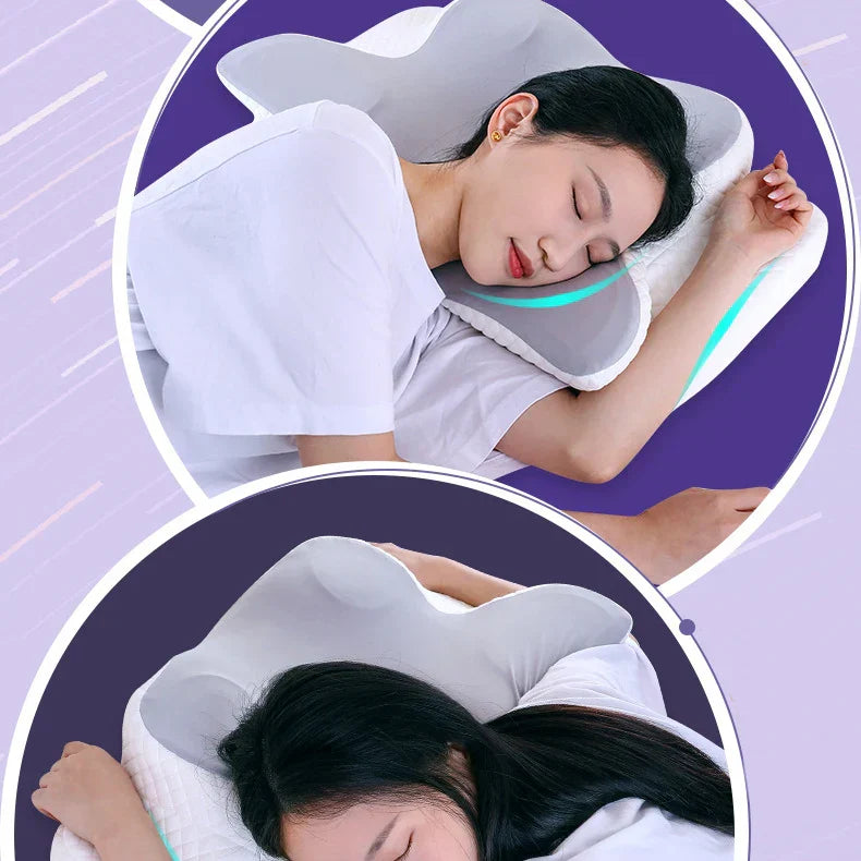 Memory Foam Cervical Butterfly Pillow