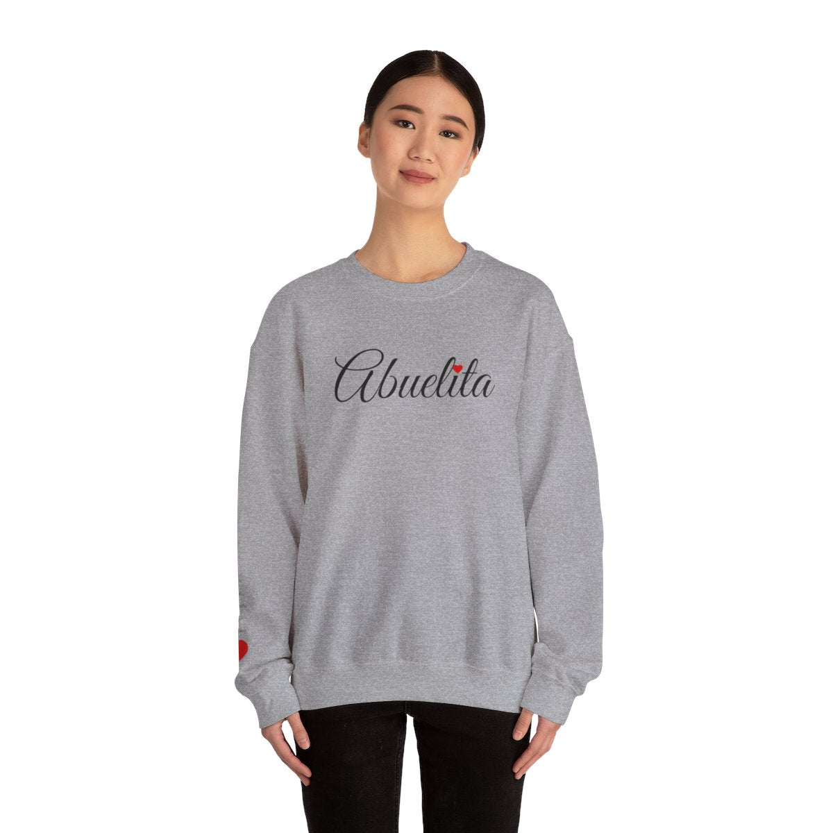 Abuelita ❤️ Unisex Heavy Blend™ Crewneck Sweatshirt