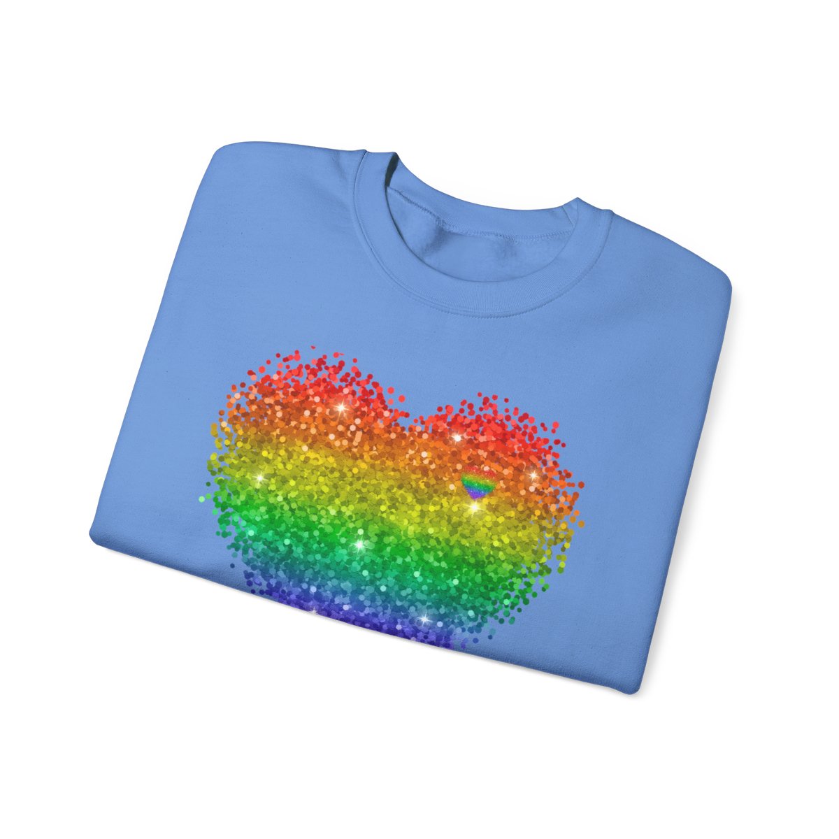 Rainbow Love Unisex Heavy Blend™ Crewneck Sweatshirt