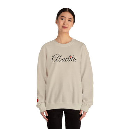 Abuelita ❤️ Unisex Heavy Blend™ Crewneck Sweatshirt
