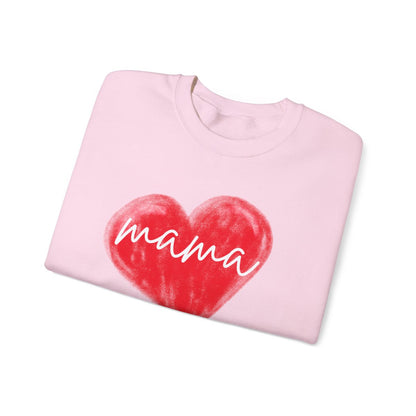 💖 Personalized Mama Heart Sweatshirt
