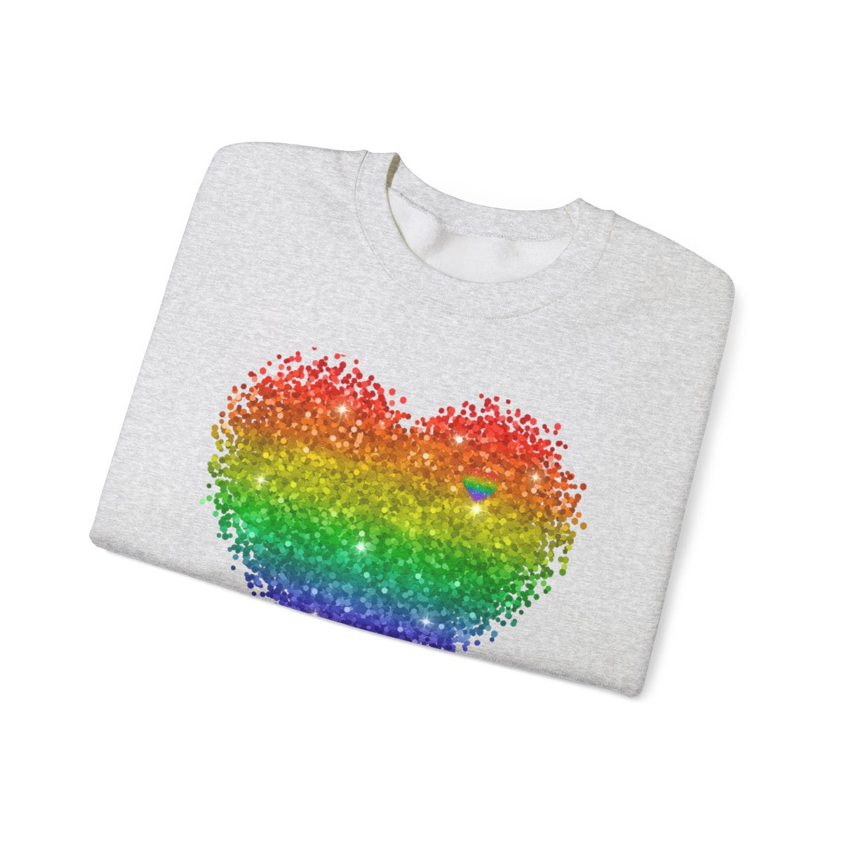Rainbow Love Unisex Heavy Blend™ Crewneck Sweatshirt