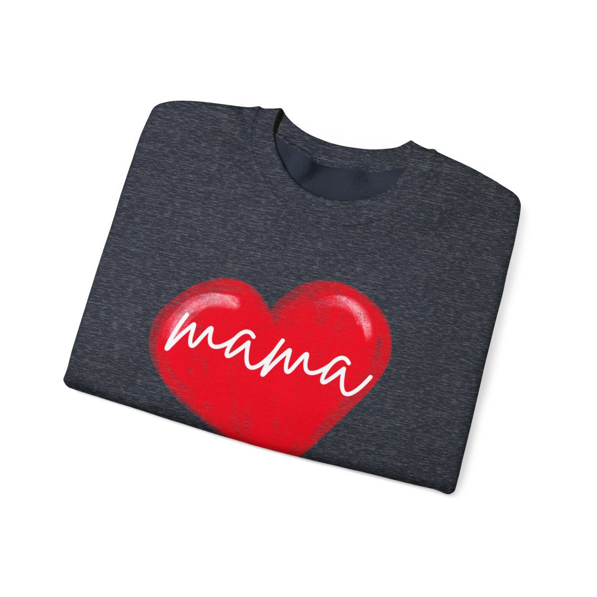 💖 Personalized Mama Heart Sweatshirt