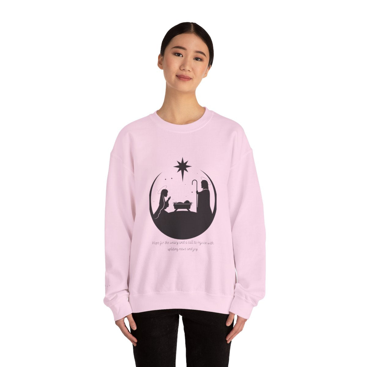 Hope for the Weary Unisex Heavy Blend™ Crewneck Sweatshirt