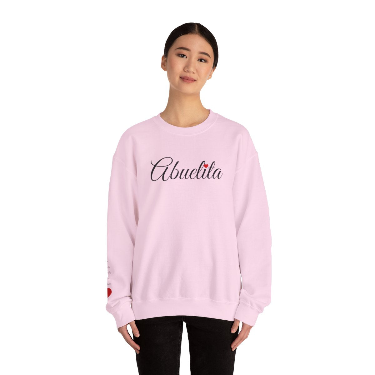 Abuelita ❤️ Unisex Heavy Blend™ Crewneck Sweatshirt