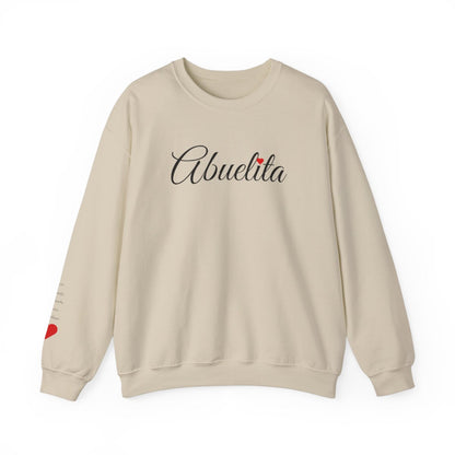 Abuelita ❤️ Unisex Heavy Blend™ Crewneck Sweatshirt