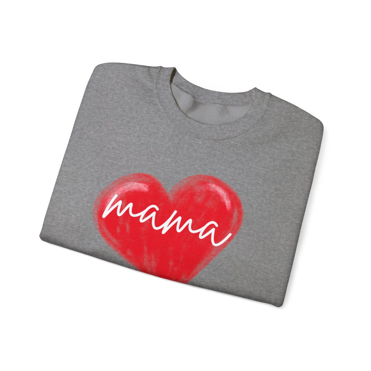 💖 Personalized Mama Heart Sweatshirt